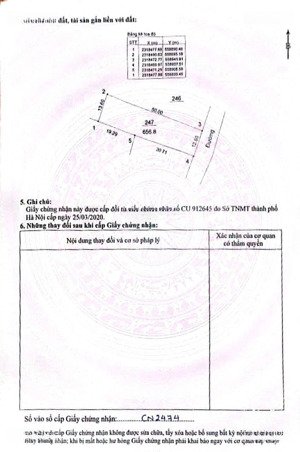 chính chủ bán lô đất 656m² gần khu cnc hòa lạc tiềm năng tăng giá cao