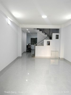 nhà măt tiền mới nguyễn khoái 1 trệt lửng 3 lầu 4x12m 7 phòng . tel thanh sang