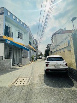 nhà hẻm xe hơi - đường lê văn chí - khu dân trí cao - thích hợp ở/xây chdv