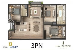 bán căn 3pn 2wc diện tích 110m2 haven giá 8,8ty tỷ bao phí, lh 