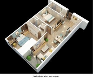 cần bán căn 61,7m2 (2pn,2vs) giá chỉ từ 3,2tỷ tại chung cư bid residence(usilk - 104) - kđt văn khê