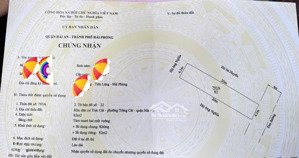 bán đất tuyến 2 đường cát vũ tràng cát dt 82m2 đường nhựa 8m $$$ chỉ 3 tỷ150tr cách chợ 50m.