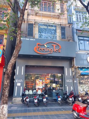 mặt bằng kinh doanh mặt phố xuân thủy 75m2 x 2 tầng. mt 5m. khu đông dân cư, hssv. vỉa hè rộng