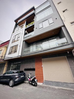 nhà mặt đường tuyến 2 thiên lôi, gần aeon mall, 72m xây dựng - mặt tiền 12m - 5 tầng có thang máy