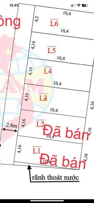 em còn sót lô đất 43m2 tại quan âm , bắc hồng, đông anh . nay thuộc xã phúc thịnh