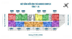 bán căn góc 85m2, 03pn tòa handiresco, số 33 lê văn lương nhận nhà ở luôn