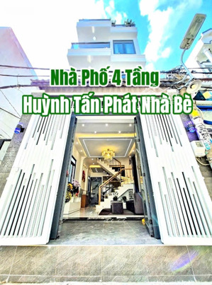 chính bán căn nhà phố 4 tầng huỳnh tấn phát nhà bè 4x13m giá 6 tỷ 660 triệu thương lượng