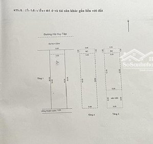 bán nhà mặt tiền đường hà huy tập, đà nẵng, kết cấu 3 tầng, nhà kiên cố, đường 10m5 kinh doanh