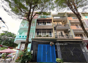 nhà 5 tầng có hầm khu vip đường đặng thùy trâm, 5x20 tổng 100m2 vuông vức, full nội thất cao cấp