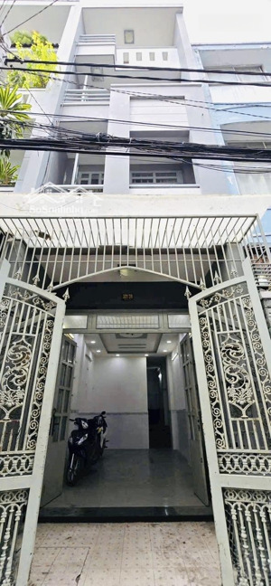 nhà 4 tầng (3.5x14.7m), nở hậu, gần mặt tiền dương bá trạc p1 q8