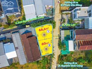 Đất Kiệt 360 Nguyễn Sinh Cung, Phường Mỹ Thượng, giá chỉ 1,6x tỷ