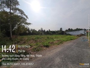 cần bán đất vườn diện tích 1810m² long xuyên, an giang