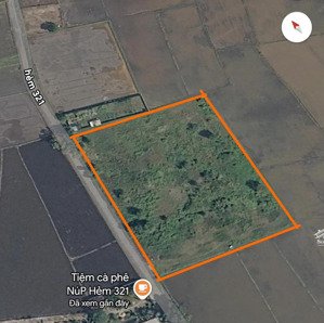 bán quỹ đất mặt tiền đường 321, xã tân thạnh đông, huyện củ chi quy hoạch mặt tiền đường lớn