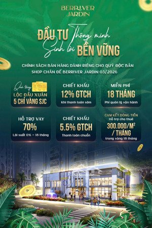 cơ hội sở hữu shophouse trung tâm long biên berriver 390 nguyễn văn cừ