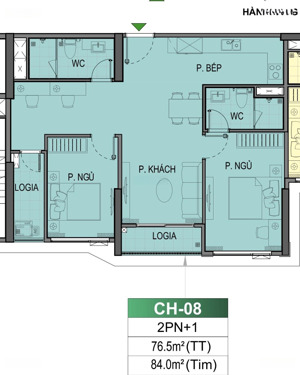 bán 2pn+1, vinhomes ocean park, the beverly, 77m2 view sông san hô, giá 5.2x tỷ , lh/zl 