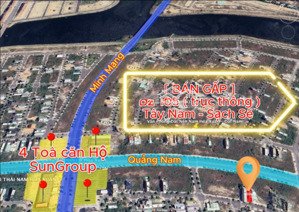 sập hầm. bán lô nam hoà xuân trục thông - 125m2 (sạch sẽ), sát ngã tư minh mạng vs quảng nam