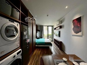 trống sẵn - căn hộ studio ban công riêng bao pql 1 năm - có dọn phòng
