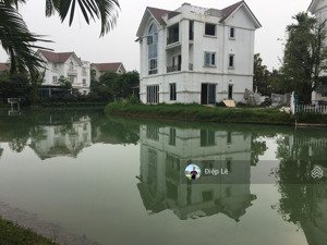 bán gấp bt đơn lập 350m2 vinhomes riverside, 100 tỷ, có sông sau nhà, nở hậu, không lỗi phong thủy