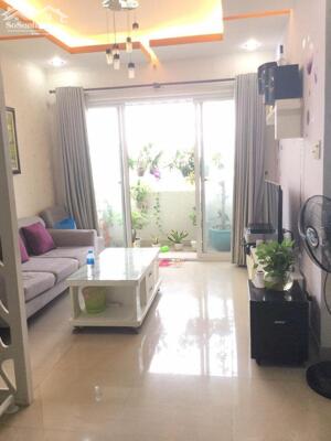 Cần Cho thuê Căn Hộ Blue Sapphire Quận 6, Dt : 76 m2, 2PN, 2WC, Giá : 9 tr/th,