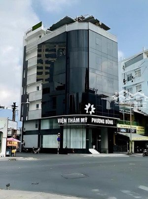 góc 2 mt sư vạn hạnh & tô hiến thành, quận 10 - 8x20m - 4 tầng - hđt 250 triệu - giá 80 tỷ