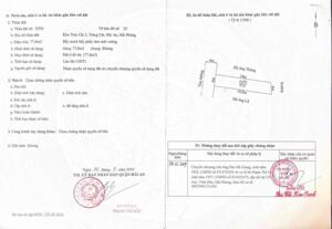 Bán lô đất mặt đường 8m tuyến 2 đường Cát Vũ, Tràng Cát view vườn hoa 77,8m2 giá chỉ 37tr/m2