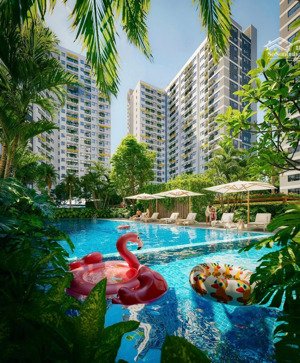 nóng! căn hộ 2pn 57m² dưới 2 tỷ đón sóng cao tốc bến lức long thành, vành đai 3, vành đai 4