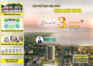 hiyori aqua tower 350m ra biển - bàn giao nội thất liền tường nhận nhà quý 2/2027