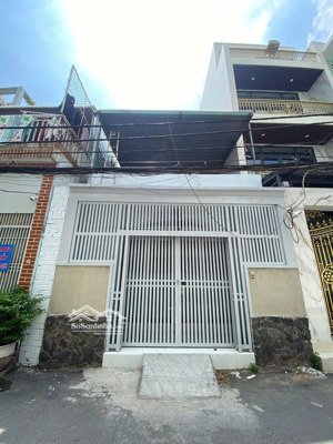 cho thuê nhà 1 trệt 1 lầu 5x12m mặt tiền hẻm xe hơi trần xuân soạn - tân hưng