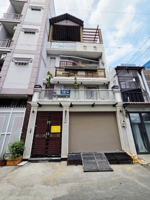 cho thuê nhà khu gò dầu - 6x8m 4 tấm có nội thất - đường 8m thông- gần tân sơn nhì,lũy bán bích