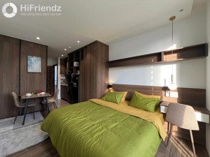 cho thuê căn hộ mini cao cấp full nội thất cao cấp - thang máy - bancong sát quận 5