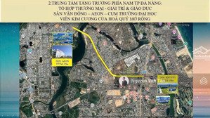 đất nền mặt tiền võ chí công đà nẵng: tọa độ vàng mở showroom, nhận booking sớm quỹ 709 lô f0