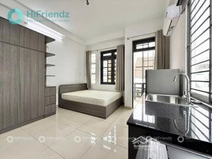 cho thuê căn hộ mini , ban công thoáng, full nội thất