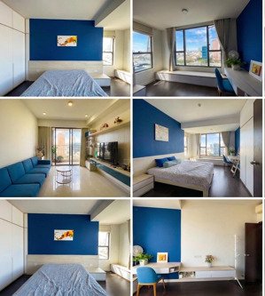 cho thuê căn 3pn, 2wc, 110m2, hướng mặt đường bến vân đồn, tầng cao tại khu tòa nhà tresor q4