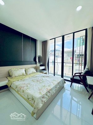 cho thuê căn hộ mini ban công full nội thất máy giặt riêng nơ trang long - bình thạnh