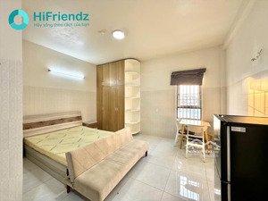 cho thuê phòng studio full nội thất - thang máy - hầm xe - bảo vệ sát cầu nguyễn văn cừ q5