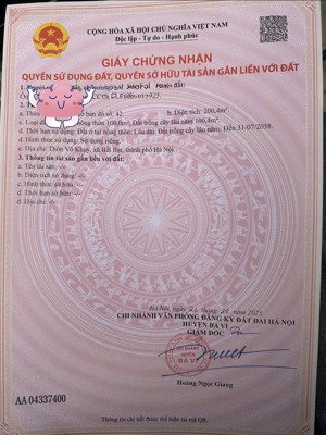 cắt lỗ sâu lô đất đẹp giá rẻ nhất khu vực, không có lô thứ 2 , 200,4m giá loanh quanh 1ty2