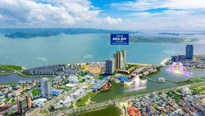 bán căn đẹp dự án aria bay hạ long, view bãi tắm intercontinental và hồ nhạc nước