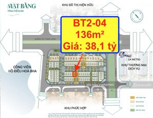hiếm, căn biệt thự 136m2 ngay cạnh công viên giá 38,1 tỷ. vị trí vip nhất jade lake tây thăng long