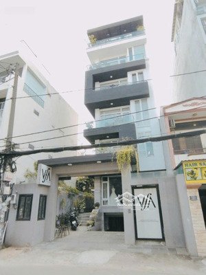 siêu phẩm tòa nhà mặt tiền nguyễn cửu vân - ngang "khủng" 8m - thu nhập 110tr/tháng