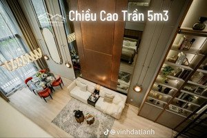 duplex 2 tầng trần cao 5m3 nhà mới có nội thất hỗ trợ lãi vay 10% 3 năm