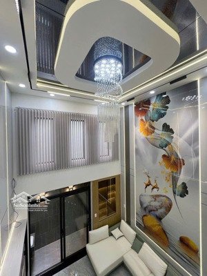 nhà mới đẹp 5 tầng full nội thất ,gara ôtô cách aeon bình tân chỉ 5 phút