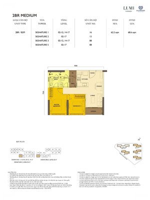 chủ nhà cần bán nhanh trong tháng căn 2 phòng ngủ 62.2m2 tại dự án lumi hà nội. hotline 