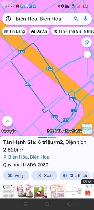 SỞ HỮU 3.500M² ĐẤT TÂN HẠNH, BIÊN HÒA - SỔ SẴN