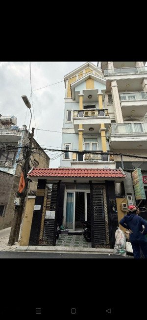 nhà cho thuê thới an 75m2, 4,5x17m, 5tầng, 5pn, 5wc, giá chỉ 12tr/tháng., kd cho thuê chdv đỉnh ..