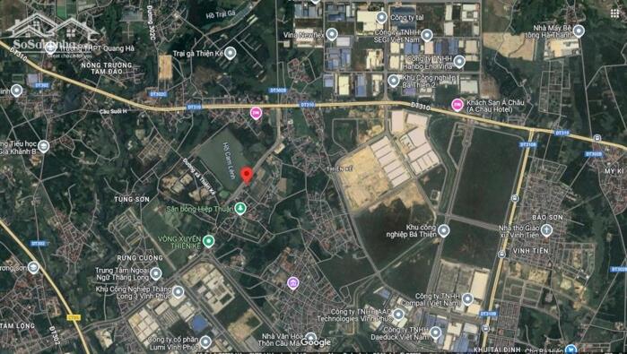 Hình ảnh Bán đất view hồ Cam lênh, Thiện kế, Bình xuyên 4