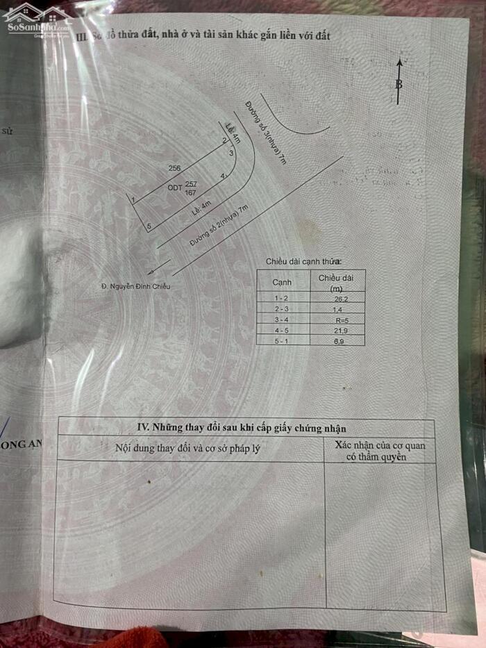 Hình ảnh Lô góc khu chợ P3 TP Tân An, Long An 2