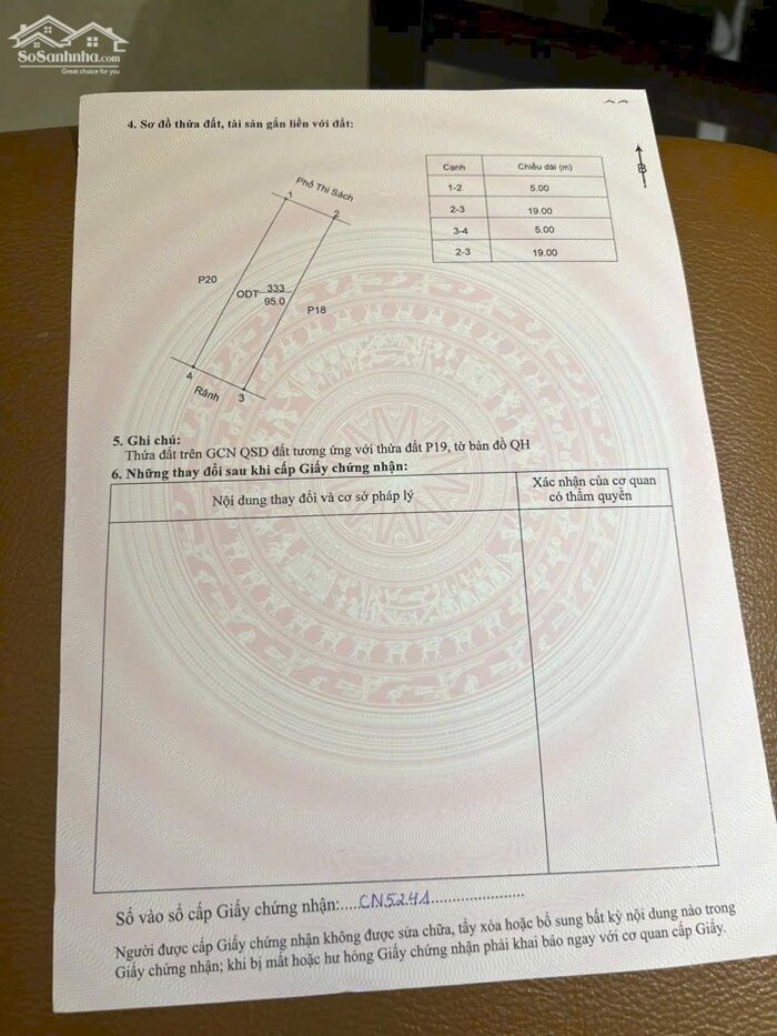 Hình ảnh Bán 95m2 đất khu dân cư Tỉnh Uỷ đường Thi Sách, Vĩnh yên 3