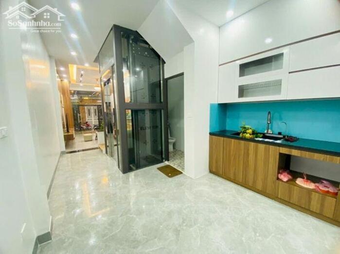 Hình ảnh Nhà riêng Hoàng Mai, 5PN, 4 tầng, thang máy, 64m2, ngõ thông, mặt tiền thoáng, Giá 11,8 tỷ 2