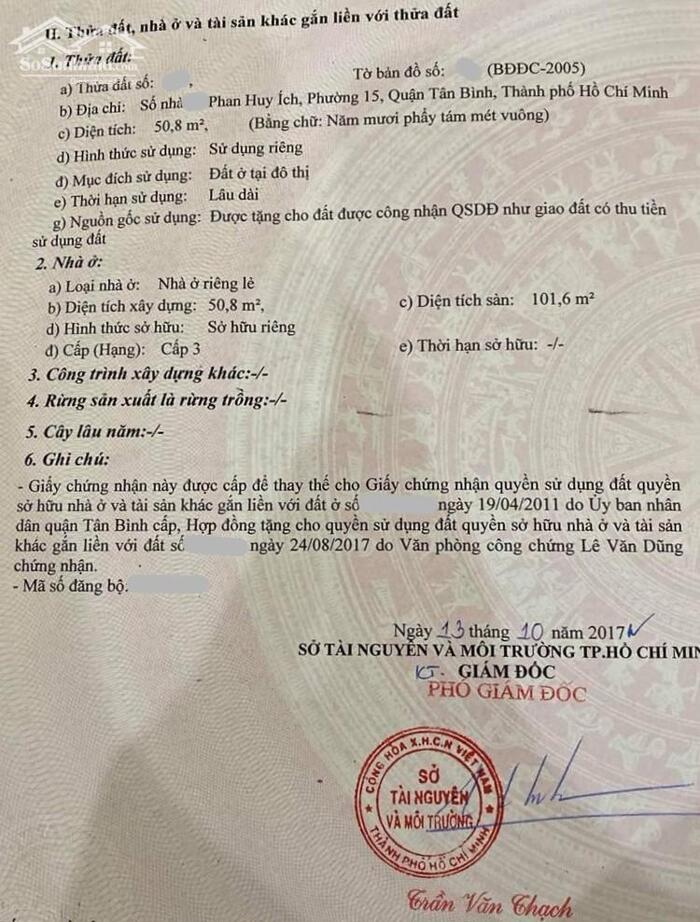 Hình ảnh MẶT TIỀN ĐƯỜNG PHAN HUY ÍCH, 51M2, nhỉnh 7 tỷ, KINH DOANH NHỘN NHỊP 0