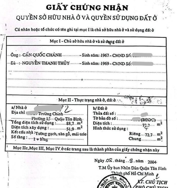 Hình ảnh 73m2 HXH TRƯỜNG CHINH, thông qua Cộng Hoà, 5x15, 5ty5 0
